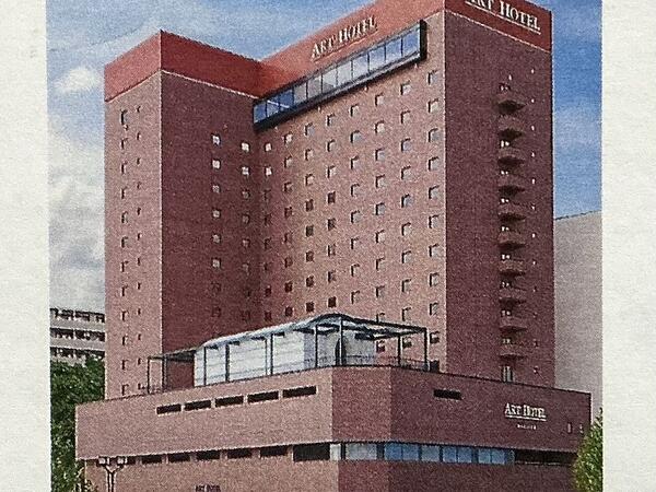 地上15階建て高層大型物件のホテル内店舗物件